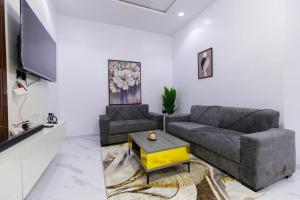 Posezení v ubytování Rhema Apartments