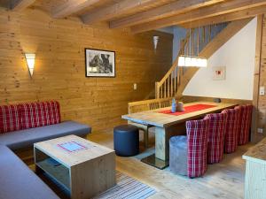 Część wypoczynkowa w obiekcie Alpenchalets Waldheim