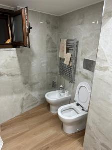 Koupelna v ubytování Casa Nastro