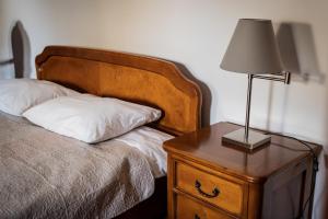 Posteľ alebo postele v izbe v ubytovaní Hotel Przy Dworze
