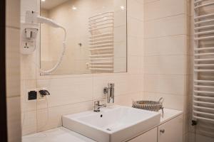 Kúpeľňa v ubytovaní Hotel Przy Dworze