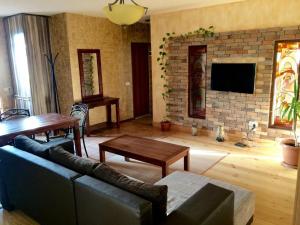 TV a/nebo společenská místnost v ubytování Family Mini-Hotel Martirosyan's and tours