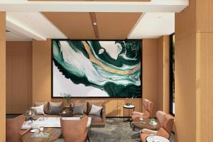 Χώρος καθιστικού στο Fairfield by Marriott Harbin Downtown