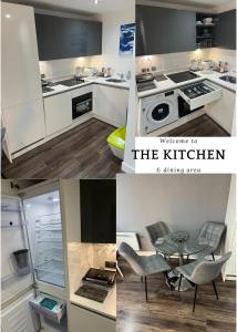 Kuchyň nebo kuchyňský kout v ubytování Perfect-City Centre-Apartment