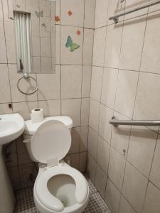 Kúpeľňa v ubytovaní Recamara confortable en San Nicolás