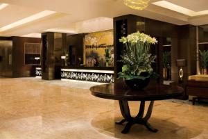 Vstupní hala nebo recepce v ubytování Courtyard By Marriott Shanghai Xujiahui + 37 fotografií
