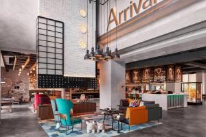 Istumisnurk majutusasutuses Moxy Shanghai Hongqiao NECC