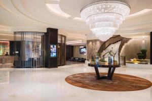 The lobby or reception area at Renaissance Suzhou Hotel