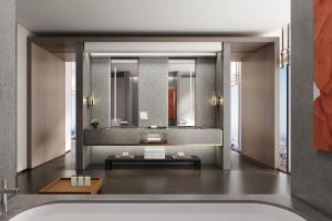 Koupelna v ubytování Courtyard by Marriott Luoyang