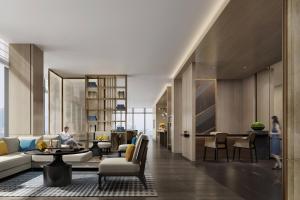 Posezení v ubytování Courtyard by Marriott Luoyang
