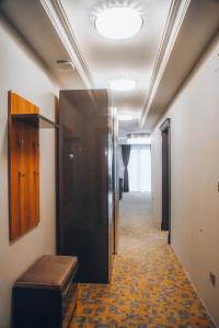 a hallway of an office building with a hallwayngth at S Club Resort Hotel Aqua Park and Spa in Belgrade