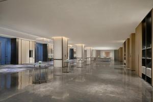 Uma área de estar em Liyang Marriott Hotel