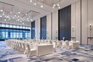Área de negócios e/ou sala de conferências em Liyang Marriott Hotel