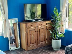 TV a/nebo společenská místnost v ubytování Sun Ocean Hachijojima