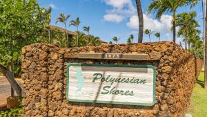 Certifikát, hodnocení, plakát nebo jiný dokument vystavený v ubytování Polynesian Shores 111