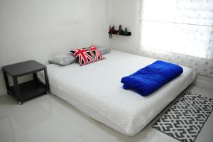 Postel nebo postele na pokoji v ubytování The Cube Pool Villa 1