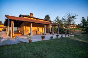 Zahrada ubytování Casa Lidia Gavi