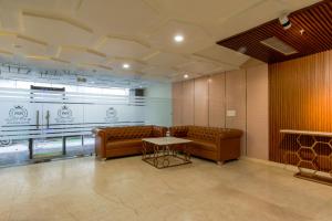 Posezení v ubytování Hotel Royal Rosette with free Wi-Fi near New Delhi Railway Station