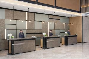 Vstupní hala nebo recepce v ubytování Courtyard by Marriott Shenzhen Bao'an