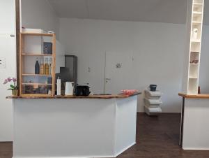 Köök või kööginurk majutusasutuses Spacious apartment in Asten perfect for long stays