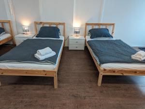 Voodi või voodid majutusasutuse Spacious apartment in Asten perfect for long stays toas