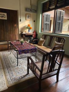 Posezení v ubytování ke-lan-tan House