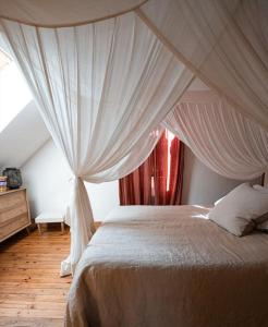 Krevet ili kreveti u jedinici u objektu #Villa ChezGuite - Atypique - Spacieuse - Lumineuse