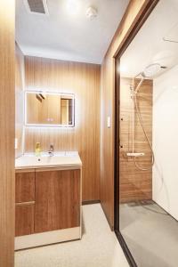 Ванная комната в Apartment Hotel 11 Shinsaibashi II