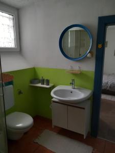 Vonios kambarys apgyvendinimo įstaigoje Apartment Lan