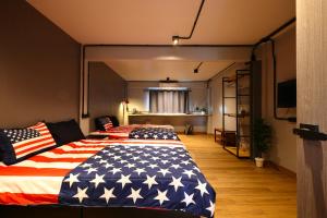 Postel nebo postele na pokoji v ubytování RestCipe'