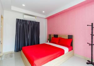 Postel nebo postele na pokoji v ubytování AJ Pool Villa Hua-Hin