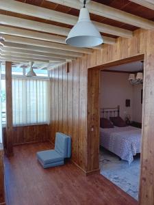 Postel nebo postele na pokoji v ubytování Casa Grande Zona Norte