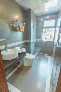 Koupelna v ubytování Sapa Yen Hotel