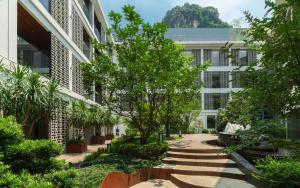 Zahrada ubytování Percent Hotel Yangshuo