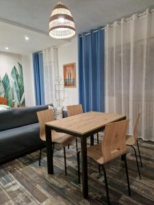 Posezení v ubytování Casa Marx