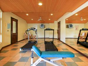 Fitness centrum a/nebo fitness zařízení v ubytování Mercure Jaragua do Sul