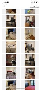 un collage di foto diverse di una camera di Feel at home away from home a East Hartford