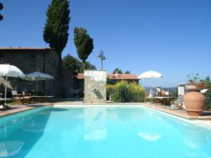 สระว่ายน้ำที่อยู่ใกล้ ๆ หรือใน Attractive Holiday Home in Montecarelli with Pool