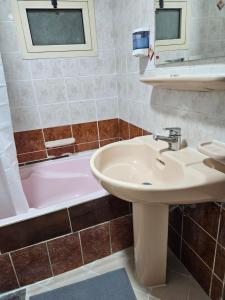 Koupelna v ubytování Oasis Hostel