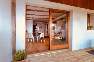 Patio nebo venkovní prostory v ubytování Gîte Origin Gueberschwihr