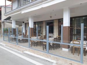 Balkón nebo terasa v ubytování Ermis Hotel
