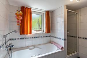 Koupelna v ubytování Haus Am Waldrand