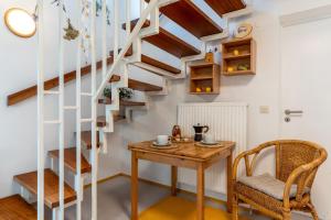 Posezení v ubytování Haus Am Waldrand