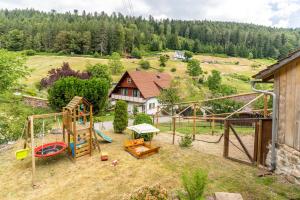 Herní místnost nebo prostor pro děti v ubytování Haus Am Waldrand