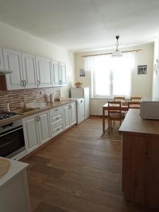 Kuchyňa alebo kuchynka v ubytovaní Apartment Krnov