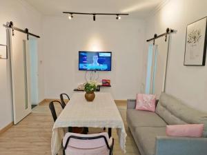 A television and/or entertainment centre at A&G Apartment