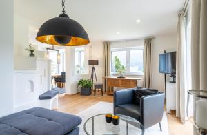 Posezení v ubytování Appartement Auszeit
