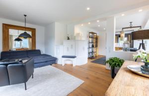 Kuchyň nebo kuchyňský kout v ubytování Appartement Auszeit