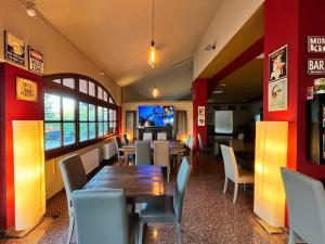 Μια τηλεόραση ή/και κέντρο ψυχαγωγίας στο Hotel Erbaluce