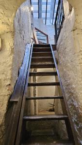 a set of stairs leading up to a building at CEP ECUYER in Brussels